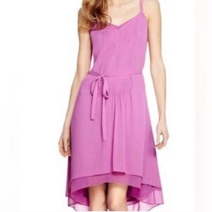 White House Black Market High Low Orchid Dress